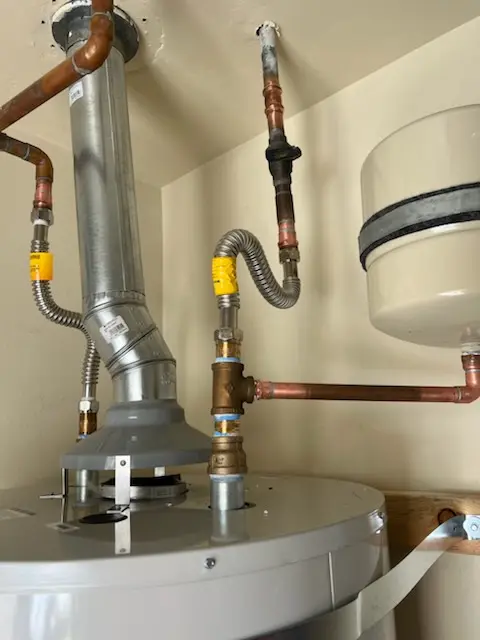 Water heater installation and plumbing repair in Kennard