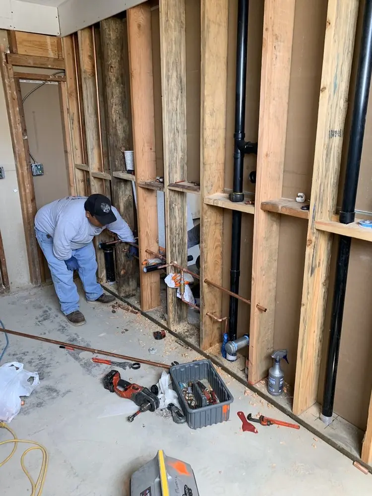 Commercial rough-in plumbing for Commercial Plumbing in Kennard